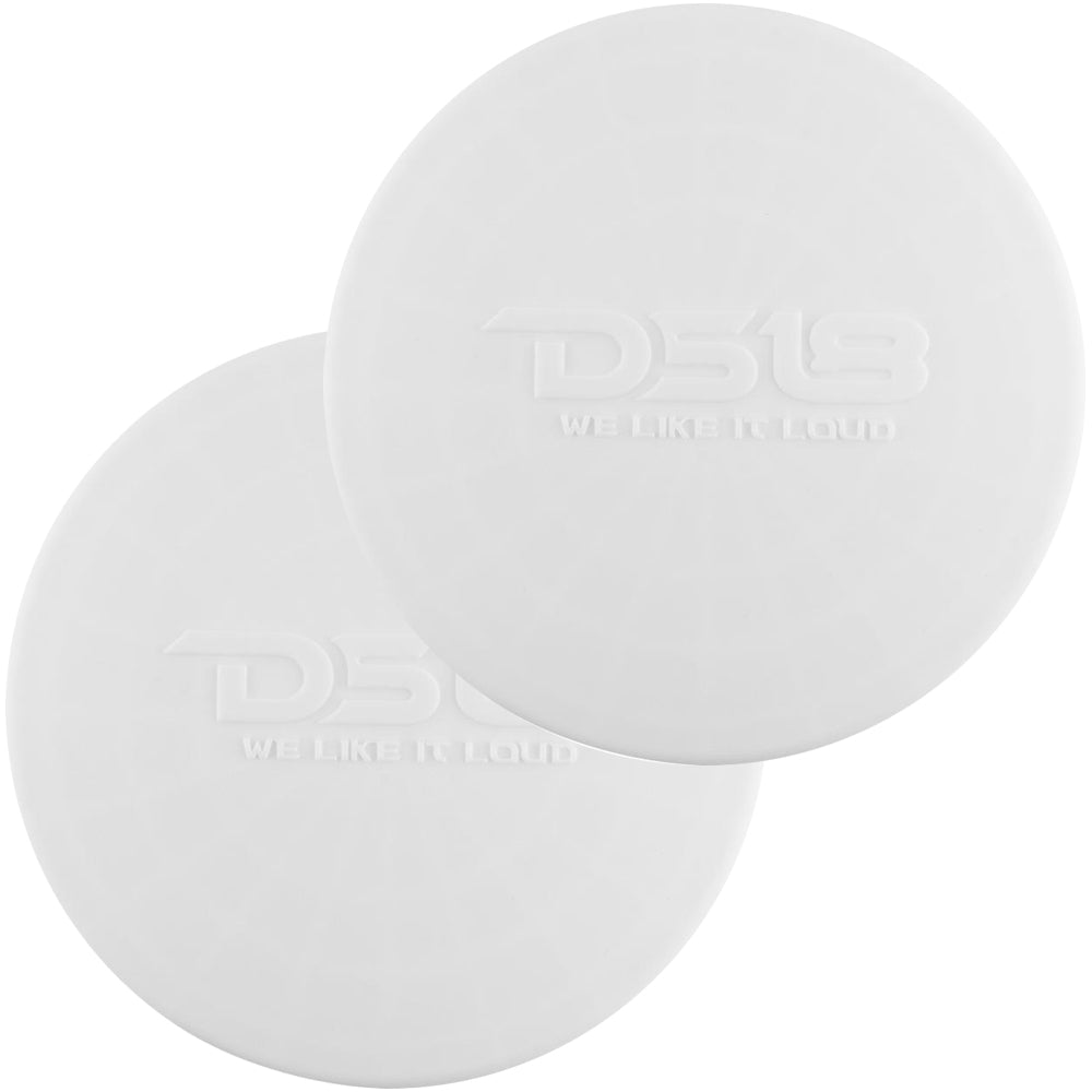 DS18 Silicone Marine Speaker Cover f/6.5" Speakers - White [CS-6/WH]